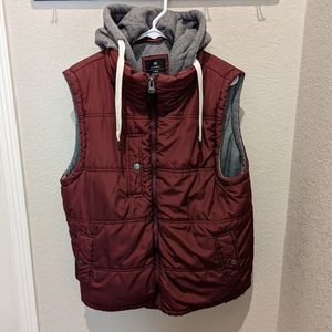 Cotton On vest w/ hood